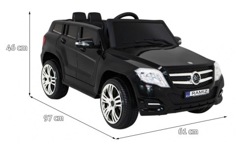 Autko City Rider dla dzieci Czarny + Pilot + Regulacja kierownicy + Wolny Start + MP3 USB + LED Autko City Rider dla dzieci Czarny + Pilot + Regulacja kierownicy + Wolny Start + MP3 USB + LED