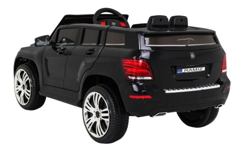 Autko City Rider dla dzieci Czarny + Pilot + Regulacja kierownicy + Wolny Start + MP3 USB + LED Autko City Rider dla dzieci Czarny + Pilot + Regulacja kierownicy + Wolny Start + MP3 USB + LED