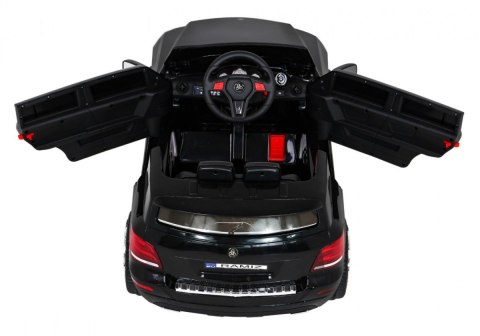 Autko City Rider dla dzieci Czarny + Pilot + Regulacja kierownicy + Wolny Start + MP3 USB + LED Autko City Rider dla dzieci Czarny + Pilot + Regulacja kierownicy + Wolny Start + MP3 USB + LED