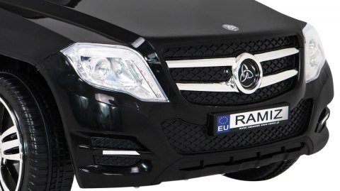 Autko City Rider dla dzieci Czarny + Pilot + Regulacja kierownicy + Wolny Start + MP3 USB + LED Autko City Rider dla dzieci Czarny + Pilot + Regulacja kierownicy + Wolny Start + MP3 USB + LED