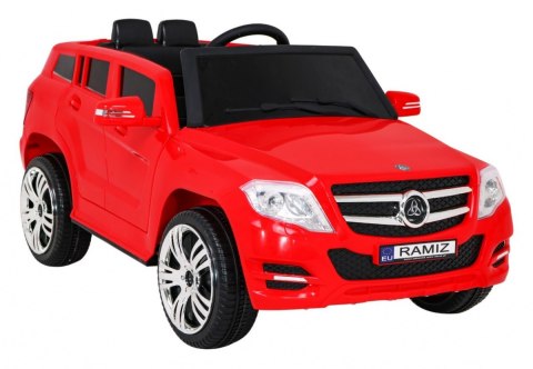 Autko City Rider dla dzieci Czerwony + Pilot + Regulacja kierownicy + Wolny Start + MP3 USB + LED Autko City Rider dla dzieci Czerwony + Pilot + Regulacja kierownicy + Wolny Start + MP3 USB + LED