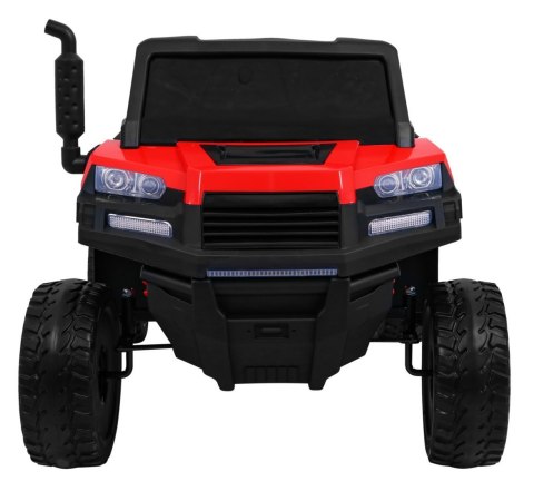 Autko Farmer Truck dla 2 dzieci Czerwony + Napęd 4x4 + Pilot + Kiper + Audio LED Autko Farmer Truck dla 2 dzieci Czerwony + Napęd 4x4 + Pilot + Kiper + Audio LED