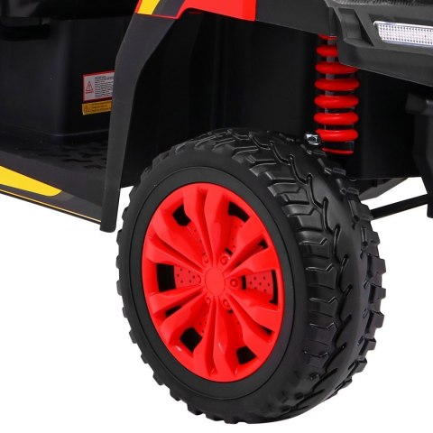 Autko Farmer Truck dla 2 dzieci Czerwony + Napęd 4x4 + Pilot + Kiper + Audio LED Autko Farmer Truck dla 2 dzieci Czerwony + Napęd 4x4 + Pilot + Kiper + Audio LED