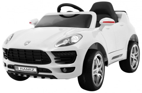 Autko Turbo-S na akumulator dla dzieci Biały + Pilot + Wolny Start + Koła EVA + Radio MP3 Autko Turbo-S na akumulator dla dzieci Biały + Pilot + Wolny Start + Koła EVA + Radio MP3