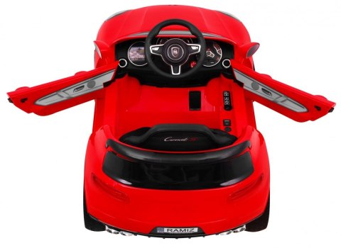 Autko Turbo-S na akumulator dla dzieci Czerwony + Pilot + Wolny Start + Koła EVA + Radio MP3 Autko Turbo-S na akumulator dla dzieci Czerwony + Pilot + Wolny Start + Koła EVA + Radio MP3