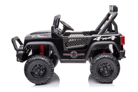 Autko terenowe Geoland Power dla 2 dzieci Czarny + Pilot + Silniki 2x200W + Bagażnik + Radio MP3 + LED Autko terenowe Geoland Power dla 2 dzieci Czarny + Pilot + Silniki 2x200W + Bagażnik + Radio MP3 + LED