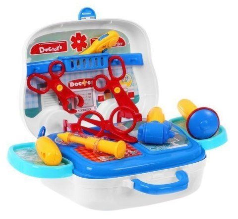 Zestaw lekarski + Walizka ambulans dla dzieci 3+ Przenośna zabawka + Akcesoria Sprzęty doktora Zestaw lekarski + Walizka ambulans dla dzieci 3+ Przenośna zabawka + Akcesoria Sprzęty doktora