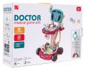 Zestaw lekarski dla dzieci 3+ Wózek + panel RTG 29 el. Radiolog Dentysta Okulista Pielęgniarka Zestaw lekarski dla dzieci 3+ Wózek + panel RTG 29 el. Radiolog Dentysta Okulista Pielęgniarka