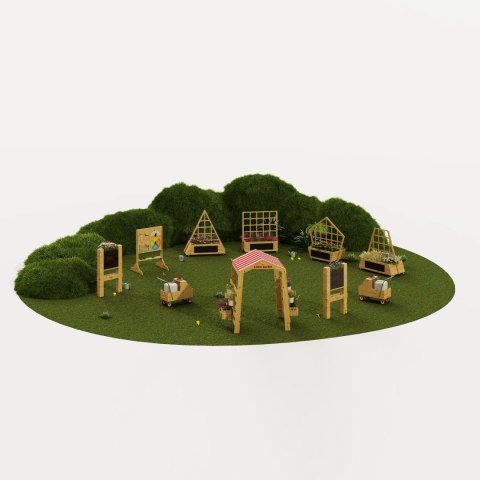 CLASSIC WORLD EDU Drewniana Brama Ogrodowa Pergola Kwietnik CLASSIC WORLD EDU Drewniana Brama Ogrodowa Pergola Kwietnik