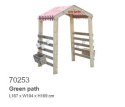 CLASSIC WORLD EDU Drewniana Brama Ogrodowa Pergola Kwietnik