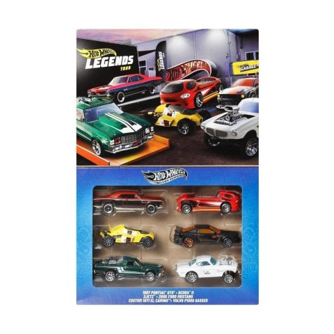 Hot Wheels Legends Samochody 1:64 6-pak (6szt) Hot Wheels Legends Samochody 1:64 6-pak (6szt)
