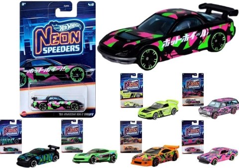 Hot Wheels Neon Speeders 1:64 mix Hot Wheels Neon Speeders 1:64 mix