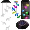 LEAN Lampki Solarne Ogrodowe LED Dzwonki Słoniki Kolorowe 70cm LEAN Lampki Solarne Ogrodowe LED Dzwonki Słoniki Kolorowe 70cm