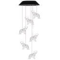 LEAN Lampki Solarne Ogrodowe LED Dzwonki Słoniki Kolorowe 70cm LEAN Lampki Solarne Ogrodowe LED Dzwonki Słoniki Kolorowe 70cm