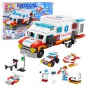 LEAN TOYS Klocki Konstrukcyjne Zestaw Ratowniczy Ambulans Pogotowie 6w1 122 el. LEAN TOYS Klocki Konstrukcyjne Zestaw Ratowniczy Ambulans Pogotowie 6w1 122 el.