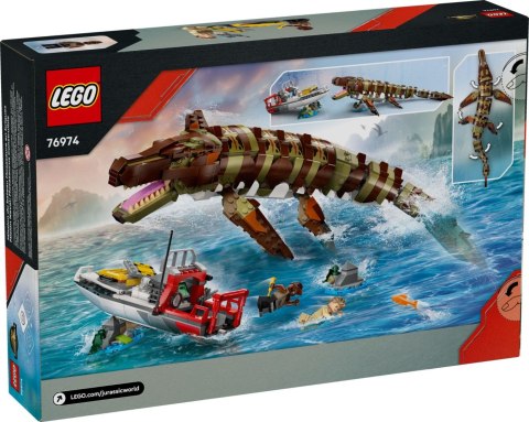 LEGO 76974 Jurassic World Misja na łodzi i model m LEGO 76974 Jurassic World Misja na łodzi i model m