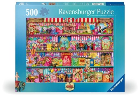 Puzzle 2D: Sklep z łakociami 500el Puzzle 2D: Sklep z łakociami 500el