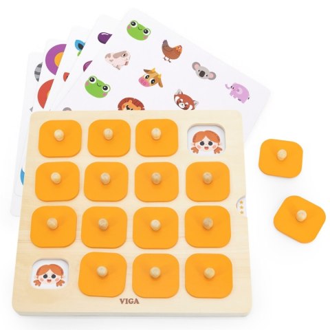 Viga Memory Gra Pamięciowa Zgadnij Obrazki 10 Kart Montessori Viga Memory Gra Pamięciowa Zgadnij Obrazki 10 Kart Montessori