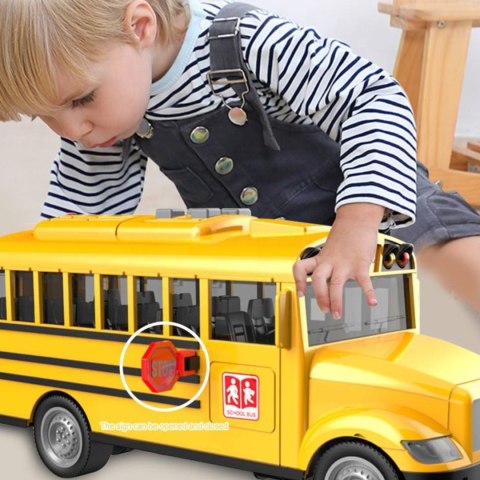 WOOPIE Autobus Szkolny Interaktywny Elektryczny 1:20 WOOPIE Autobus Szkolny Interaktywny Elektryczny 1:20