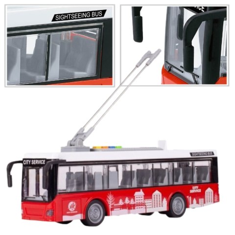 WOOPIE Autobus Trolejbus Interaktywy Elektryczny 1:16 WOOPIE Autobus Trolejbus Interaktywy Elektryczny 1:16