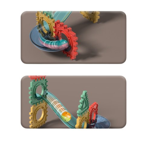 WOOPIE Klocki Magnetyczne Konstrukcyjne 3D Zestaw Edukacyjny Tor Kulkowy 128el. WOOPIE Klocki Magnetyczne Konstrukcyjne 3D Zestaw Edukacyjny Tor Kulkowy 128el.