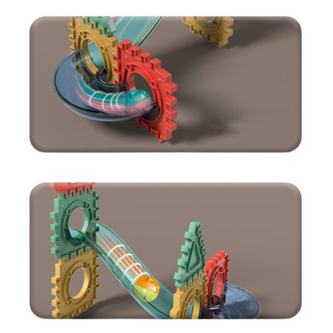 WOOPIE Klocki Magnetyczne Konstrukcyjne 3D Zestaw Edukacyjny Tor Kulkowy 68el. WOOPIE Klocki Magnetyczne Konstrukcyjne 3D Zestaw Edukacyjny Tor Kulkowy 68el.