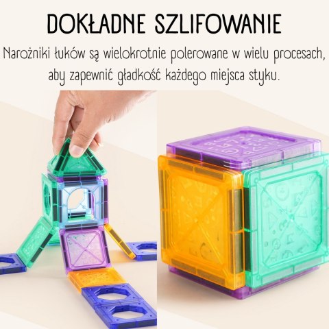 WOOPIE Klocki Magnetyczne Konstrukcyjne 3D Zestaw Edukacyjny Zamek Pojazdy110el.. WOOPIE Klocki Magnetyczne Konstrukcyjne 3D Zestaw Edukacyjny Zamek Pojazdy110el..