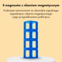 WOOPIE Przestrzenne Klocki Magnetyczne Nauka Liter 70 Elementów