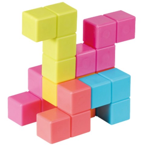 WOOPIE Układanka Kostka Magnetyczna Tetris WOOPIE Układanka Kostka Magnetyczna Tetris