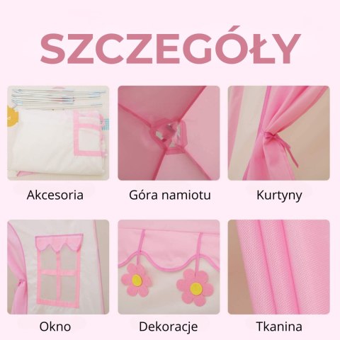 Wooopie Namiot Domek do Domu i Ogrodu XXL z Podłogą Wooopie Namiot Domek do Domu i Ogrodu XXL z Podłogą