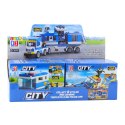 LEAN Toys Klocki Konstrukcyjne Policja Helikopter Pojazdy Budynki 98-118 el. Mix