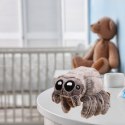 LEAN Toys Pluszowy Pająk Pluszak Maskotka Przytulanka Szary 18cm