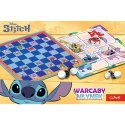 Trefl Gry Gra Warcaby i Młynek Lilo and Stitch Trefl 02799