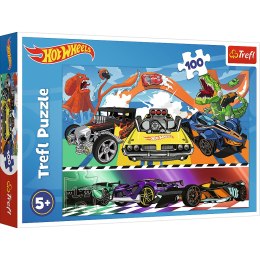 Trefl Puzzle Puzzle - 100 - Pędzące samochody - Hot Wheels Trefl 16466