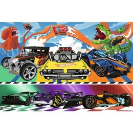 Trefl Puzzle Puzzle - 100 - Pędzące samochody - Hot Wheels Trefl 16466