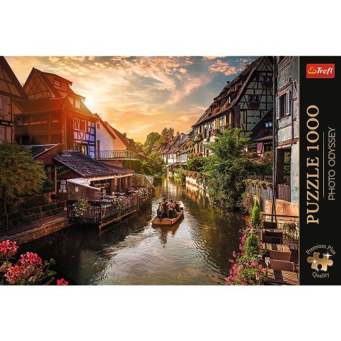 Trefl Puzzle Puzzle- 1000 Premium Plus Mała Wenecja w Colmar, Francja Trefl 10816 Trefl Puzzle Puzzle- 1000 Premium Plus Mała Wenecja w Colmar, Francja Trefl 10816