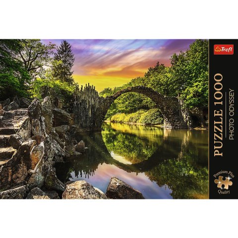 Trefl Puzzle Puzzle- 1000 Premium Plus Most Rakotza w Kromlau, Niemcy Trefl 10811 Trefl Puzzle Puzzle- 1000 Premium Plus Most Rakotza w Kromlau, Niemcy Trefl 10811