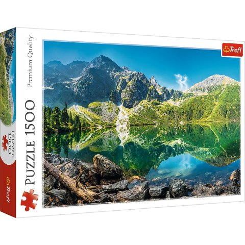 Trefl Puzzle Puzzle -1500- Jezioro Morskie Oko, Tatry, Polska 26167 Trefl Puzzle Puzzle -1500- Jezioro Morskie Oko, Tatry, Polska 26167