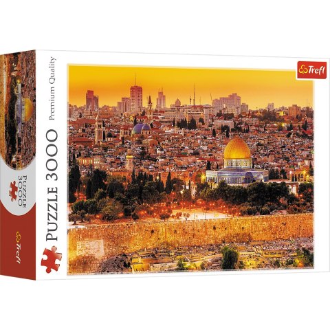 Trefl Puzzle Puzzle - "3000" - Dachy Jerozolimy Trefl 33032 Trefl Puzzle Puzzle - "3000" - Dachy Jerozolimy Trefl 33032