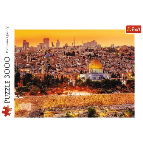 Trefl Puzzle Puzzle - "3000" - Dachy Jerozolimy Trefl 33032 Trefl Puzzle Puzzle - "3000" - Dachy Jerozolimy Trefl 33032
