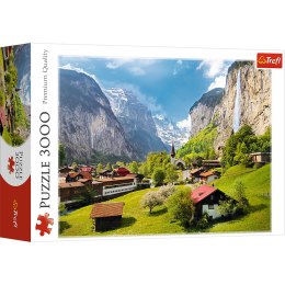 Trefl Puzzle Puzzle - 3000 - Lauterbrunnen, Szwajcaria Trefl 33076