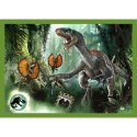 Trefl Puzzle Puzzle - 4w1 - Groźne dinozaury - Universal Jurassic World Trefl 34607 Trefl Puzzle Puzzle - 4w1 - Groźne dinozaury - Universal Jurassic World Trefl 34607