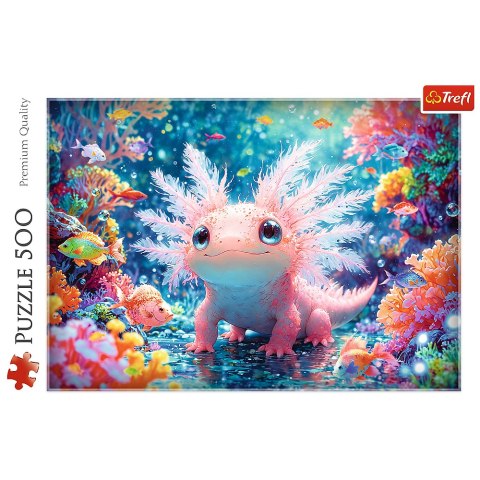 Trefl Puzzle Puzzle - 500 - Aksolotl Trefl 37536 Trefl Puzzle Puzzle - 500 - Aksolotl Trefl 37536