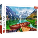 Trefl Puzzle Puzzle - 500 - Jezioro Braies, Włochy Trefl 37486