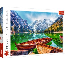 Trefl Puzzle Puzzle - 500 - Jezioro Braies, Włochy Trefl 37486