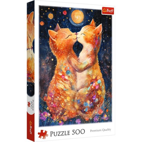 Trefl Puzzle Puzzle - 500 - Pocałunek w Świetle księżyca Trefl 37546