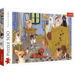 Trefl Puzzle Puzzle - 500 - Pokój van Gogha Psia Rewolucja Trefl 37539