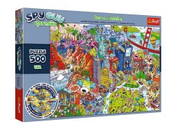 Trefl Puzzle Puzzle - 500 - Spy Guy Lost Items: USA Rodzina Treflików 37480