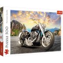Trefl Puzzle Puzzle 500 el. Czarny motocykl 37384