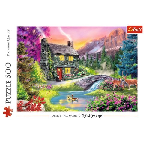 Trefl Puzzle Puzzle 500 el. Górska sielanka Trefl 37325 Trefl Puzzle Puzzle 500 el. Górska sielanka Trefl 37325